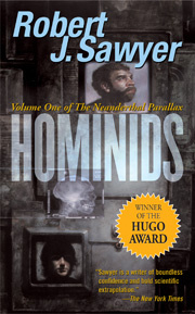 [Hominids Paperback Cover Art]