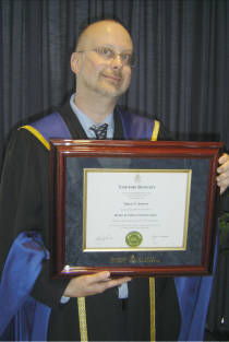 [Robert J. Sawyer receives Honorary Doctorate]